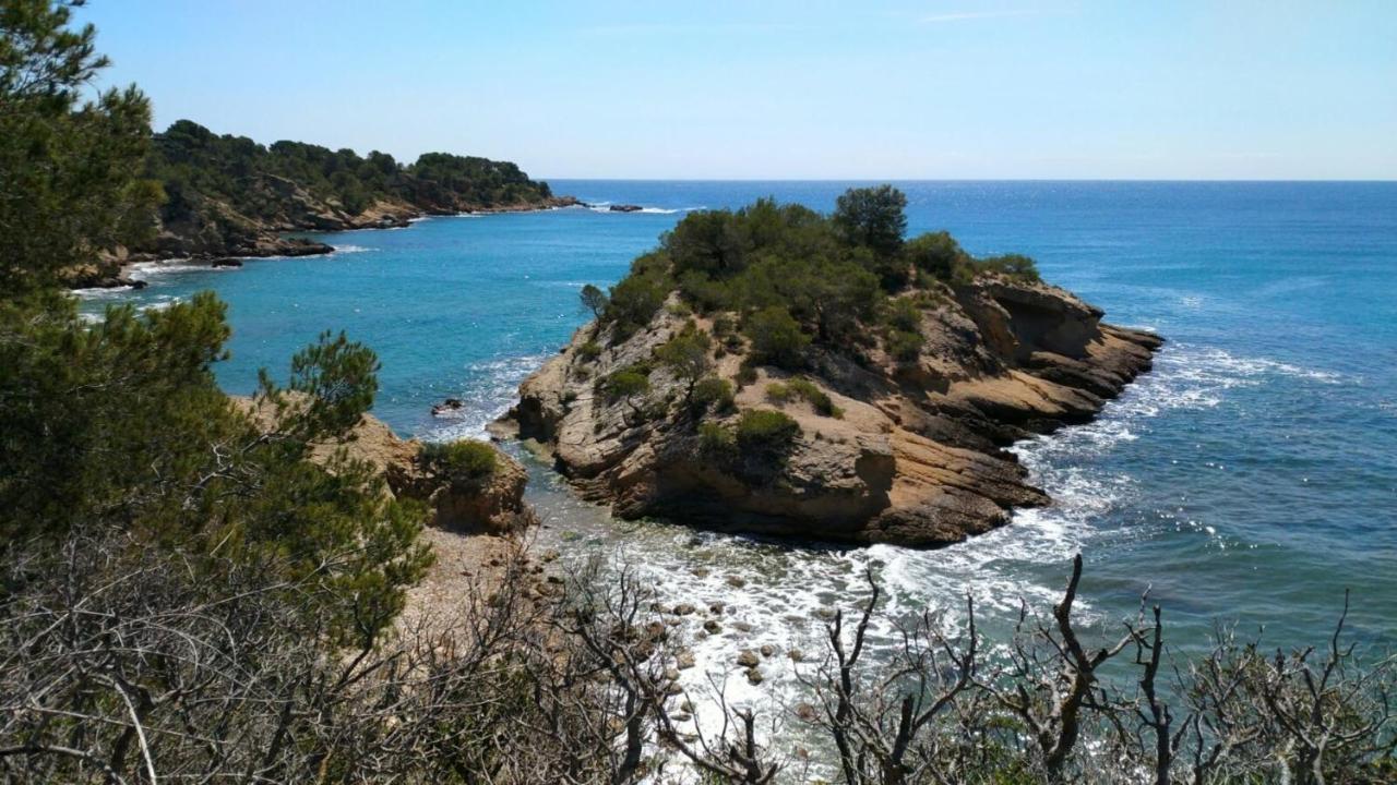 Bungalow Almadrava 11 Con Vistas Al Mar Platja de l’Almadrava Exteriör bild
