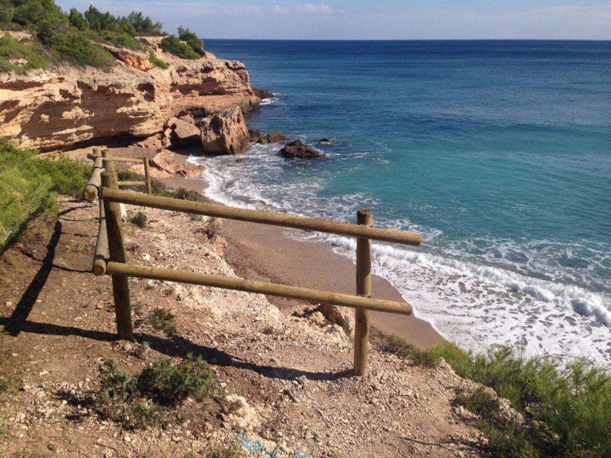 Bungalow Almadrava 11 Con Vistas Al Mar Platja de l’Almadrava Exteriör bild